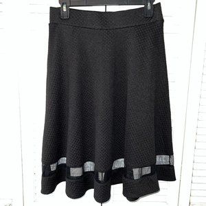 Mesh Black Skirt